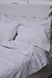 Комплект постільної білизни Delight Двоспальний 175х210 см Luxury Grey Страйп-сатин Stripe_satin_grey_2 фото 6