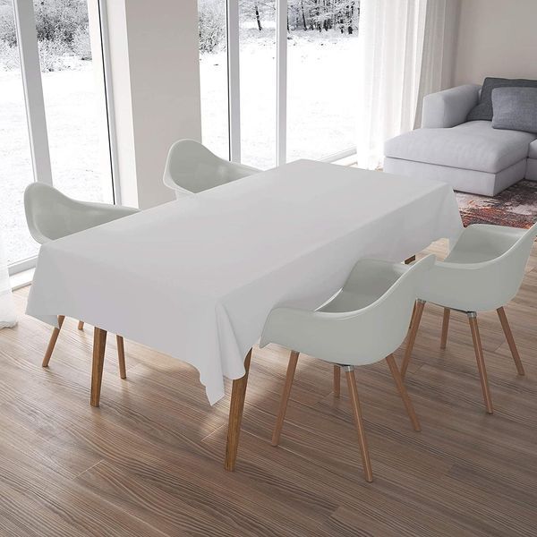 Скатертина тефлонова Delight Біла 100x140 TBC_White фото