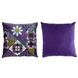 Декоративна подушка з наповнювачем Sucua фіолетова 1746624968 фото 3