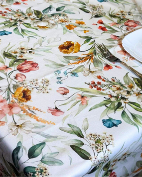 Скатертина тефлонова Delight Весняний настрій 100х140 Spring_mood фото