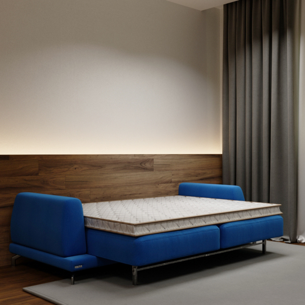 Тонкий матрац-топер Delight Skyline 80х190 Topper_Skyline фото