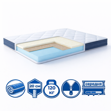 Ортопедичний матрац Delight Cloud Sleep delight-cloud-sleep/80x190 фото
