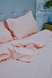 Комплект постільної білизни Delight Двоспальний 175х210 см Luxury Lotus Страйп-сатин Stripe_satin_Lotus фото 3