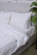 Комплект постільної білизни Delight Luxury White Страйп-сатин Stripe_satin_White_2 фото 4