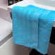 Набір махрових рушників Delight 3 шт Блакитних Towel_blue_50x30 фото 3