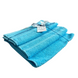 Набір махрових рушників Delight 3 шт Блакитних Towel_blue_50x30 фото 1