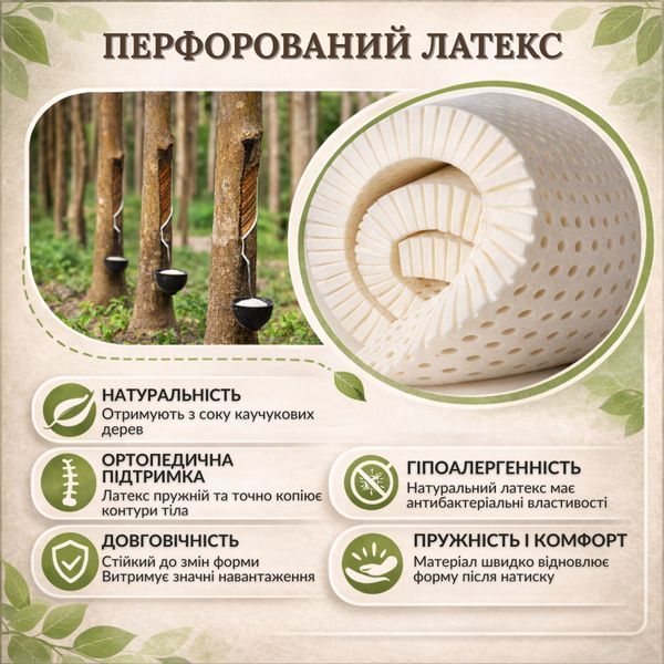 Ортопедичний матрац Delight Coco Latex matrats-delight-coco-latex/80x190 фото